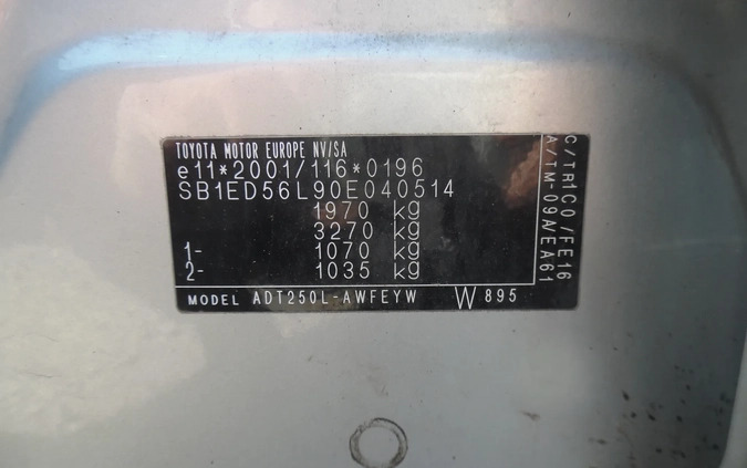 Toyota Avensis cena 6900 przebieg: 384000, rok produkcji 2007 z Poręba małe 211